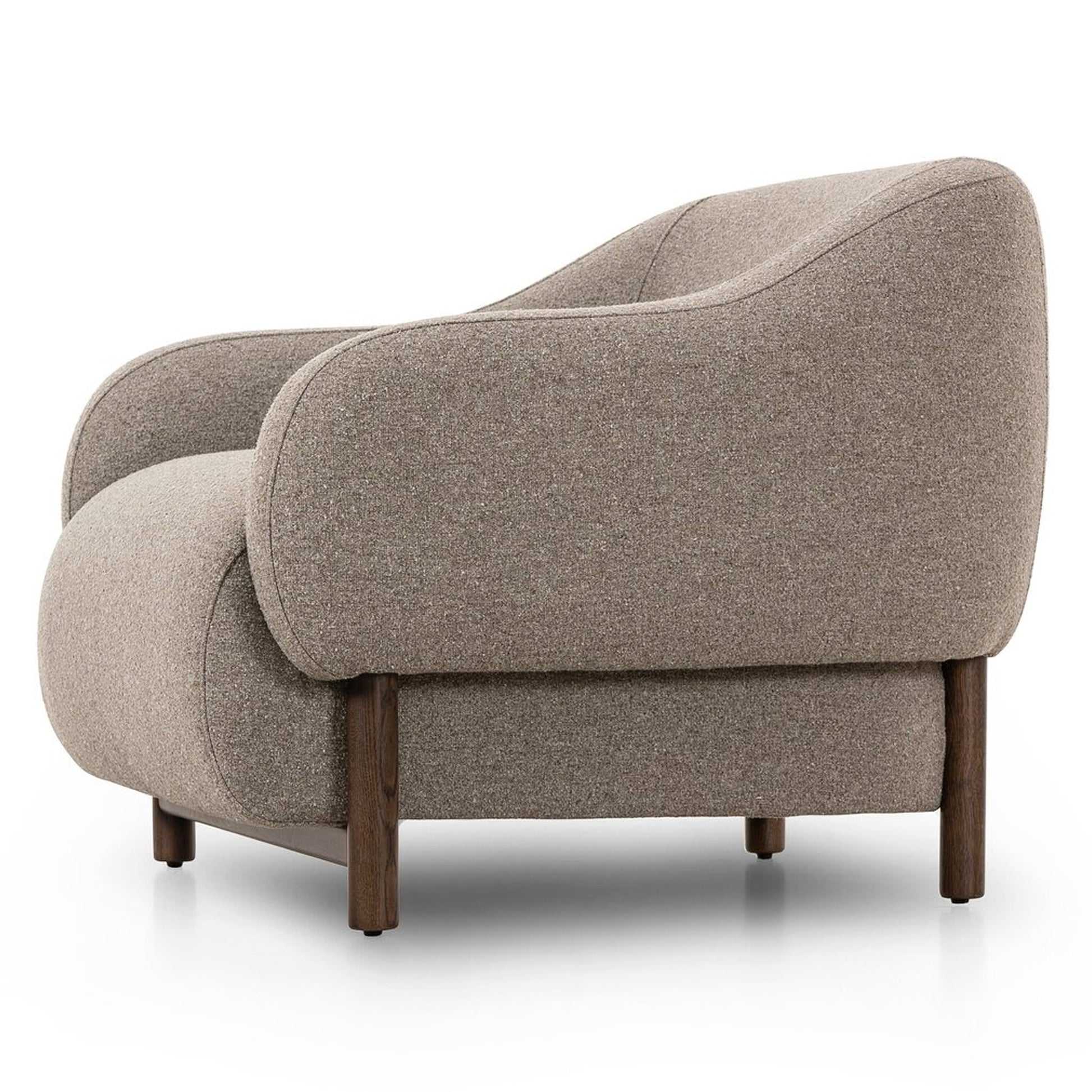 Amy Armchair in Neutral Weave Fabric | IONS DEIGN | Dubai | UAE