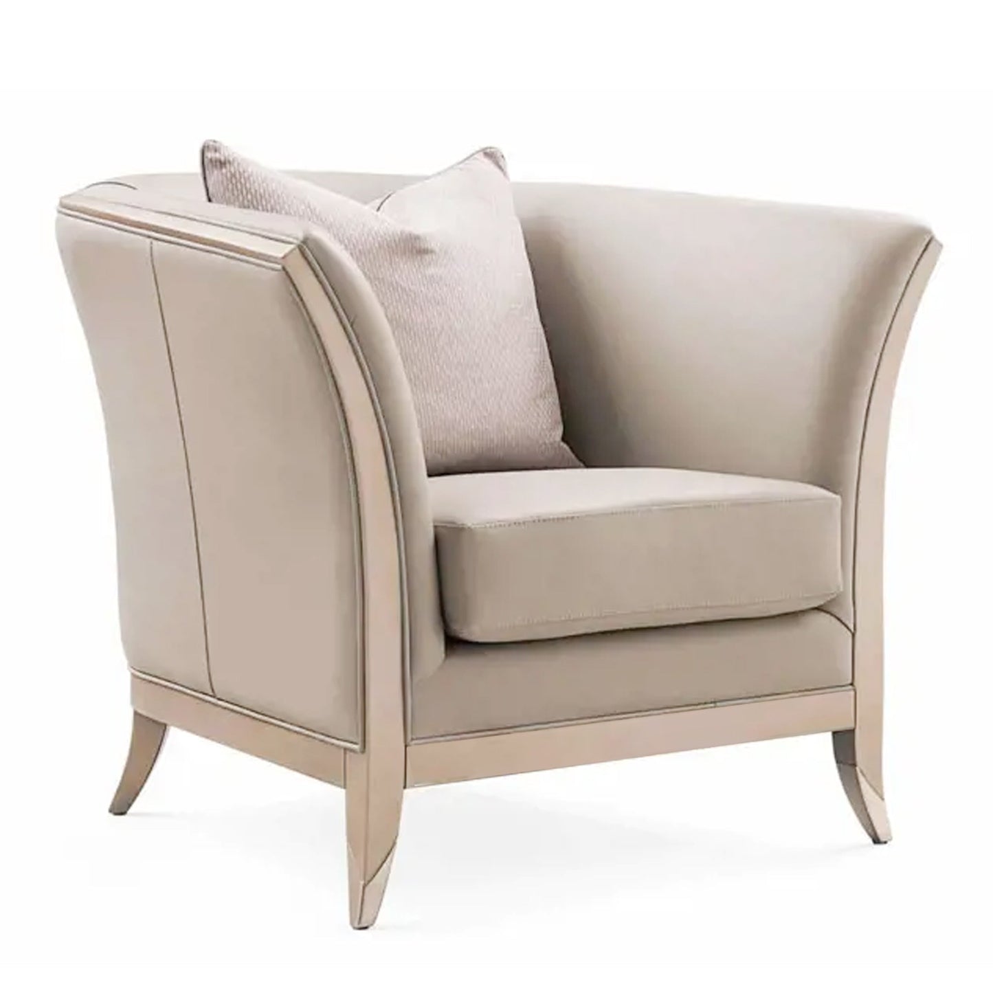 Aya Upholstered Chair with Flared Arms | IONS DEIGN | Dubai | UAE