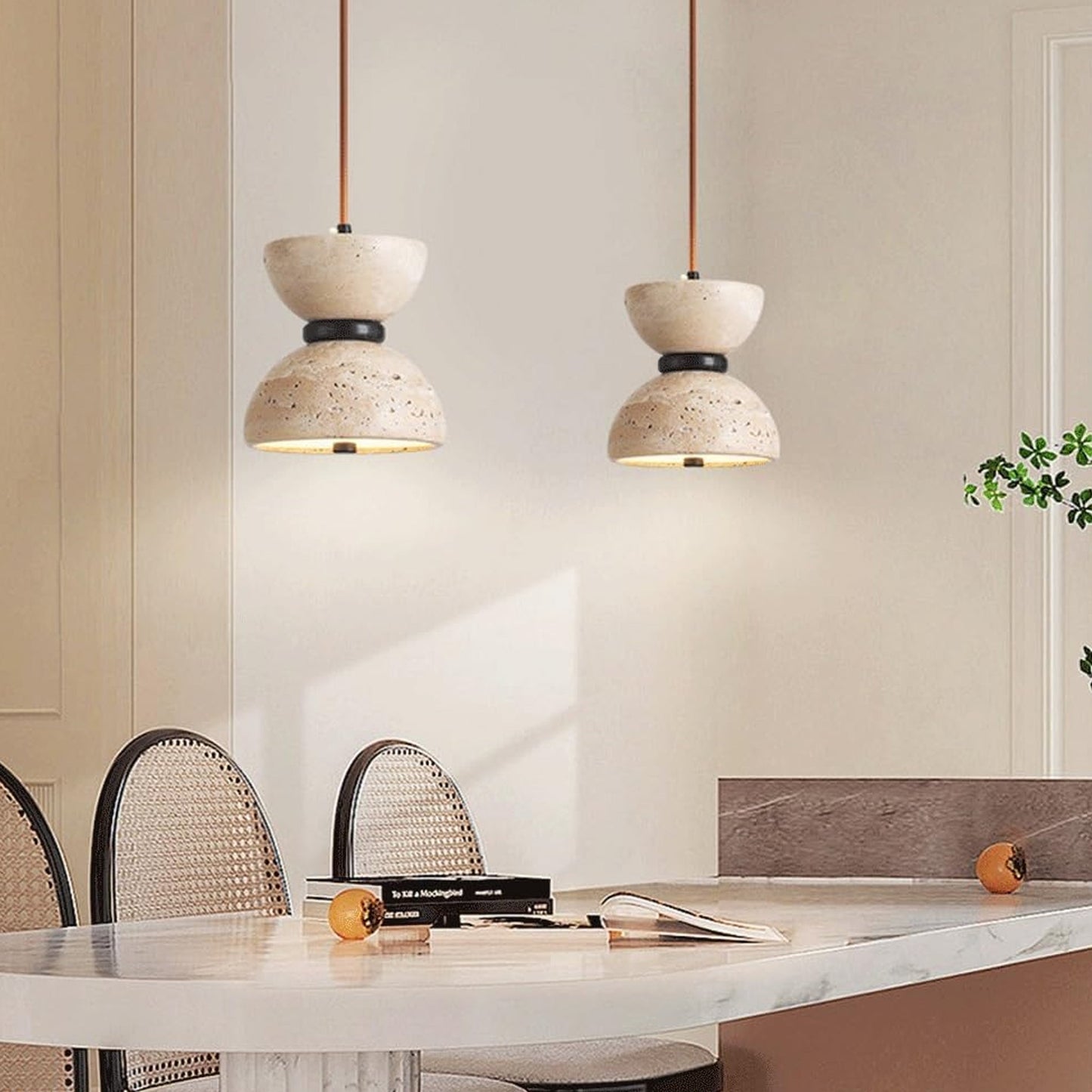 Boe Stone Pendant Light | IONS DEIGN | Dubai | UAE