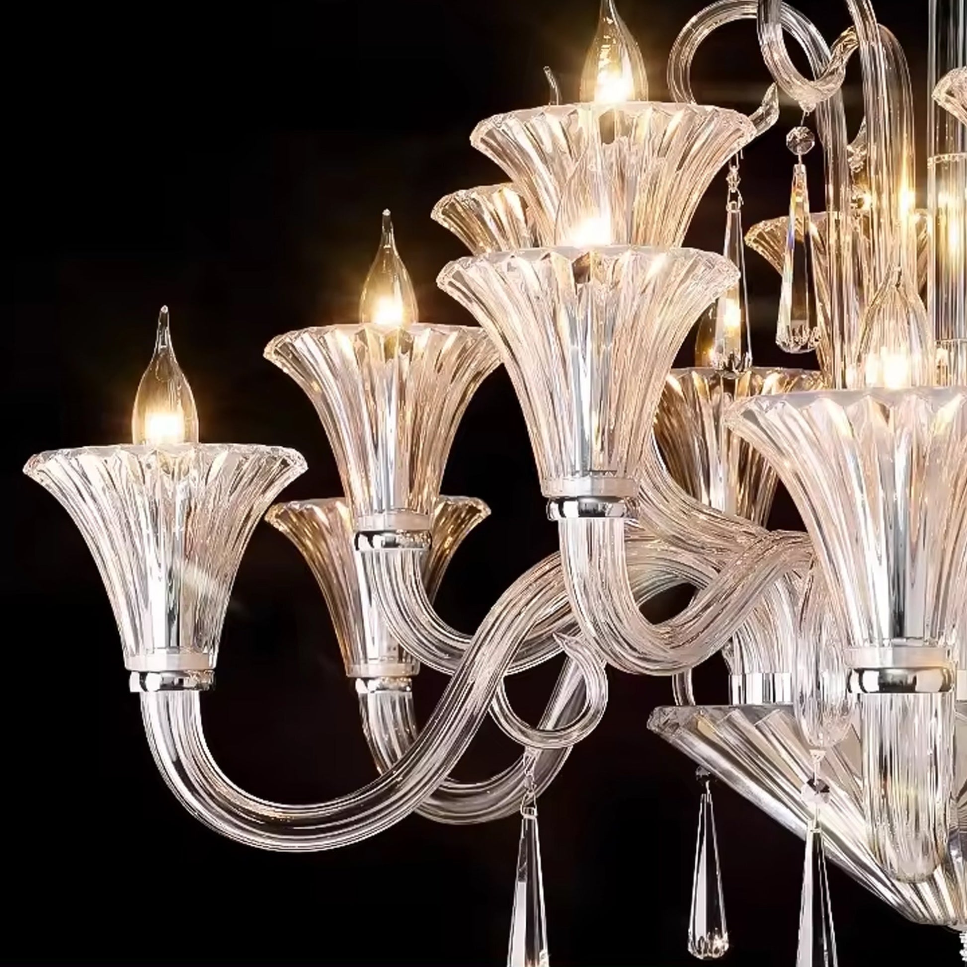 Cio Crystal Glass Chandelier | IONS DEIGN | Dubai | UAE