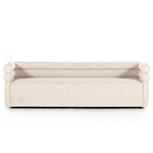 Dan Cream-Colored Fabric Sofa – 3 Seater | IONS DEIGN | Dubai | UAE