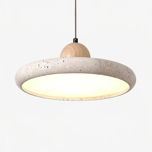 Dua Circular Stone Pendant Light | IONS DEIGN | Dubai | UAE