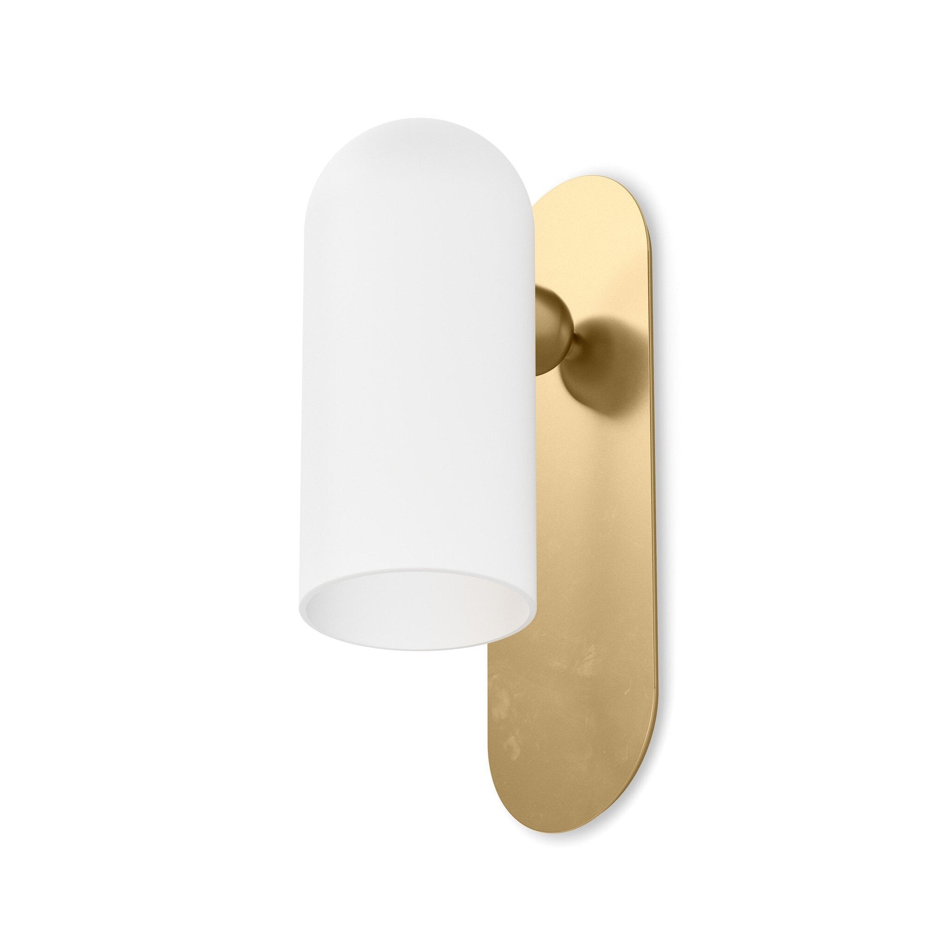 Dub White frosted glass wall light | IONS DEIGN | Dubai | UAE