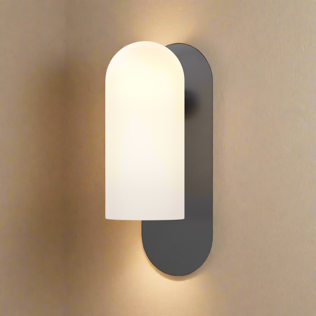 Dub White frosted glass wall light | IONS DEIGN | Dubai | UAE