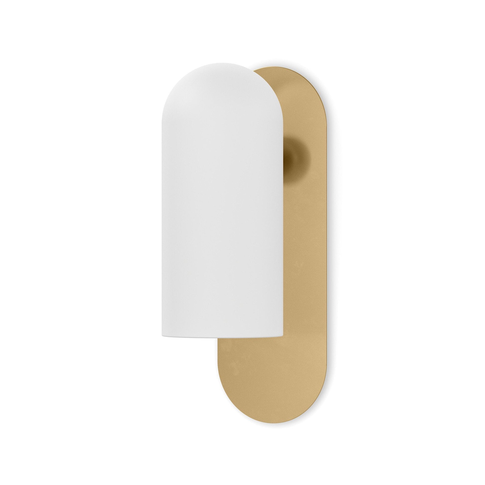 Dub White frosted glass wall light | IONS DEIGN | Dubai | UAE