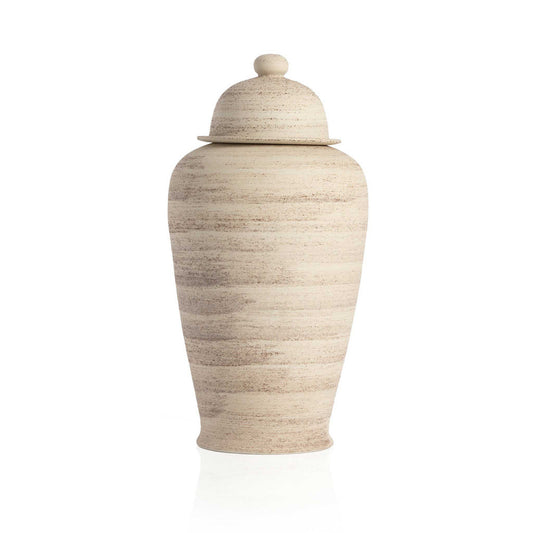 Era Cream vintage ceramic jar vase | IONS DEIGN | Dubai | UAE