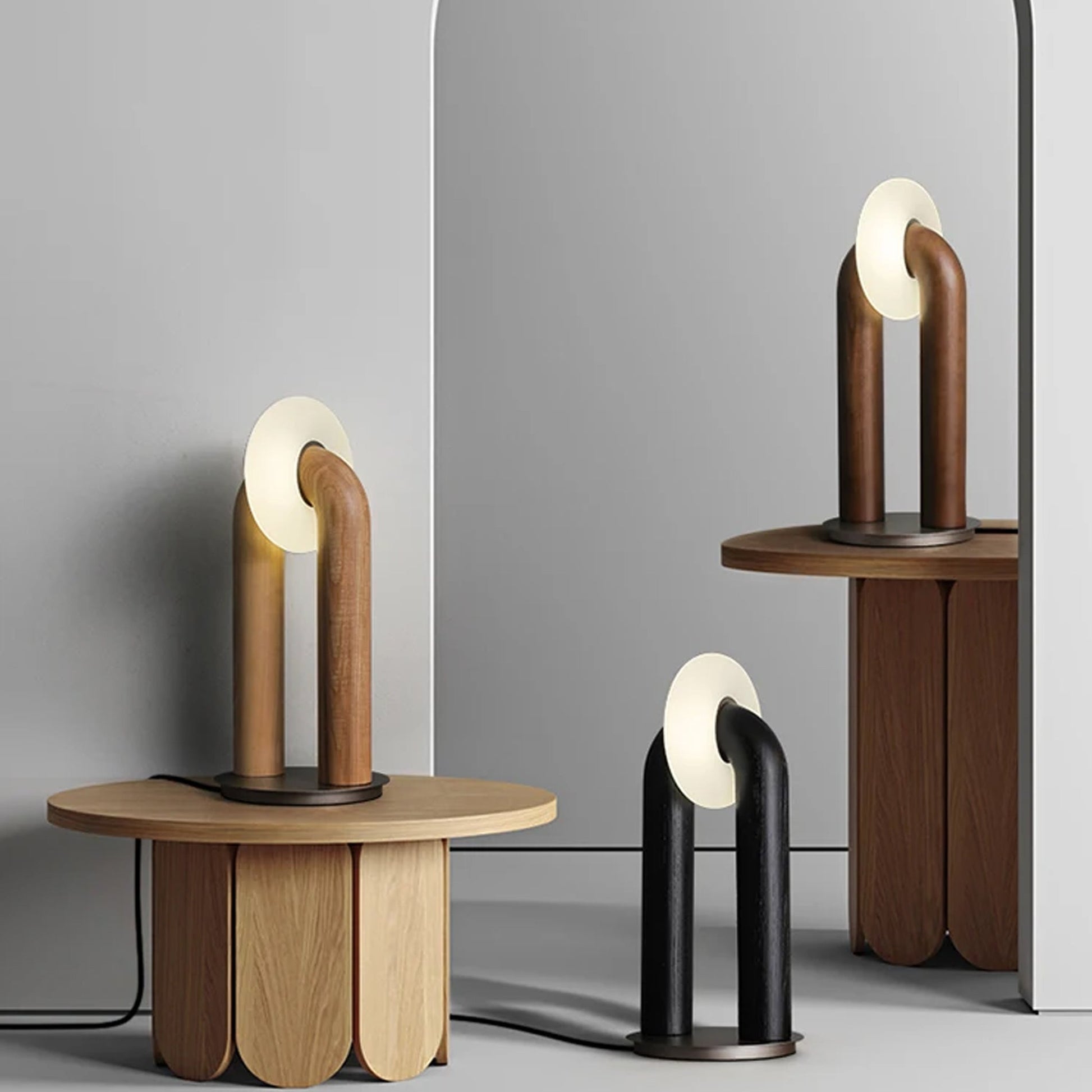 Flo Decorative Wooden Table Light | IONS DEIGN | Dubai | UAE