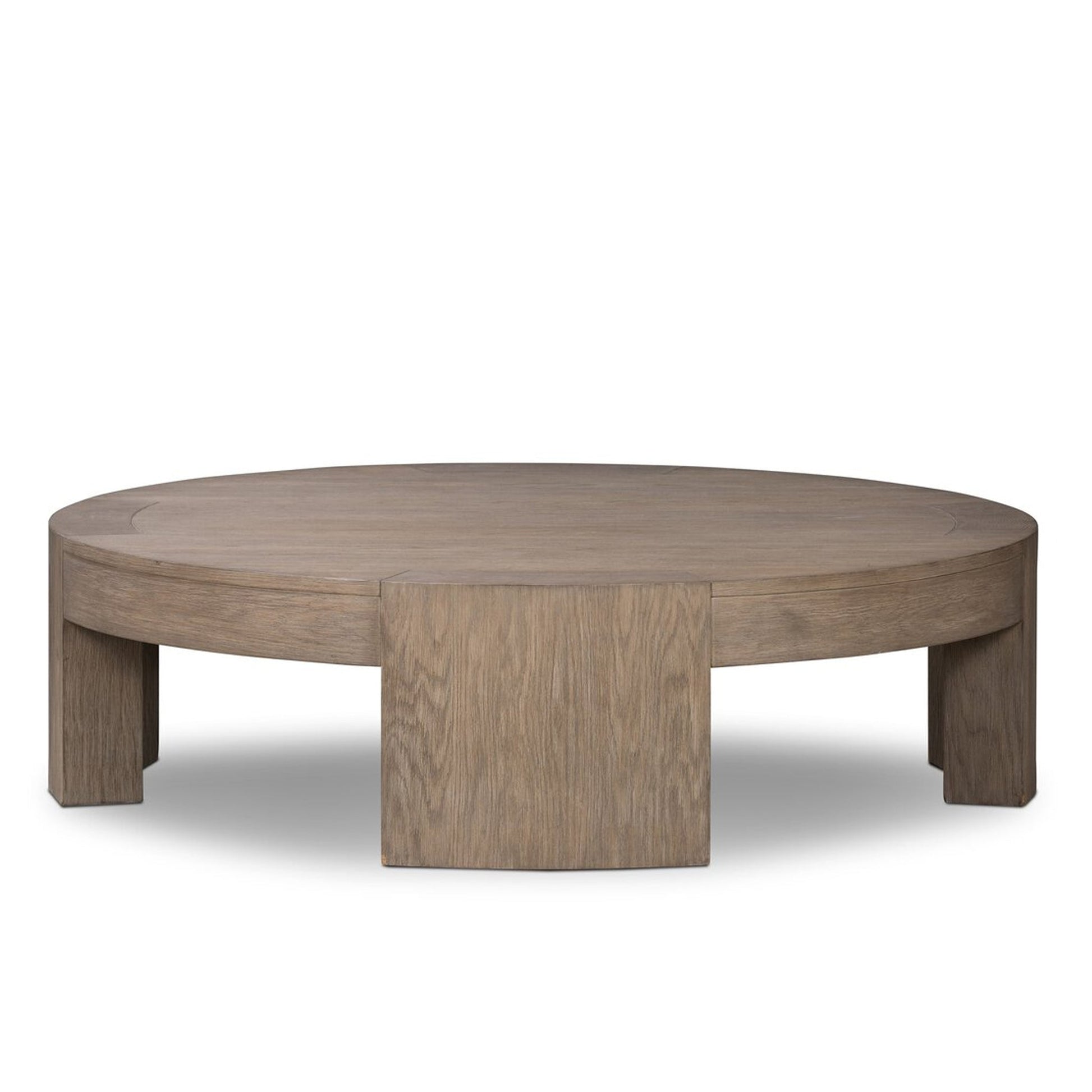 Fox Wooden Round Coffee Table | IONS DEIGN | Dubai | UAE