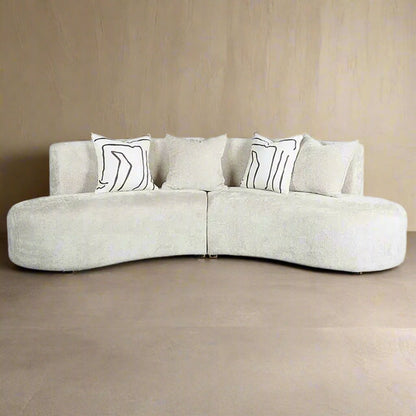 Gem Curved Fabric Sofa | IONS DEIGN | Dubai | UAE