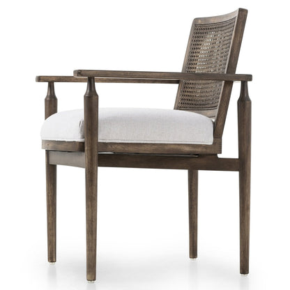 Gio Aged Almond Brown Dining Armchair | IONS DEIGN | Dubai | UAE