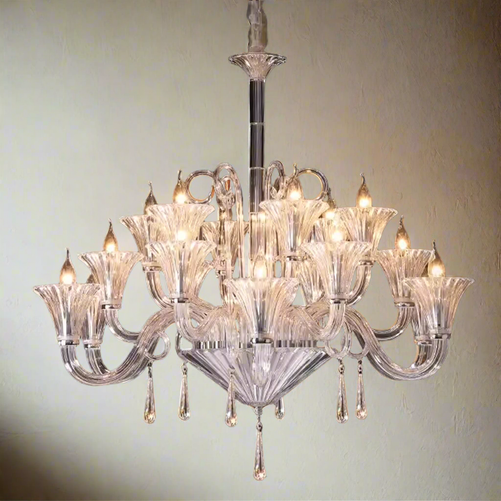 Cio Crystal Glass Chandelier - IONS DESIGN | Dubai | UAE 