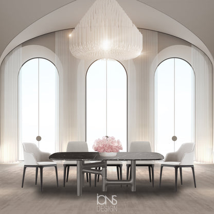 Una Marble Dining Table - IONS DESIGN | Dubai | UAE 