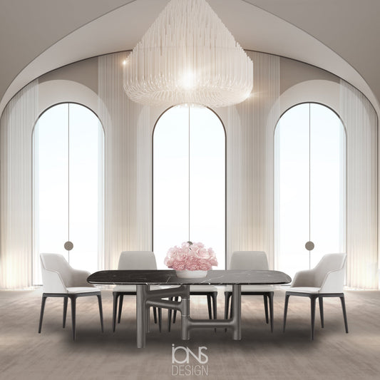 Una Marble Dining Table - IONS DESIGN | Dubai | UAE 