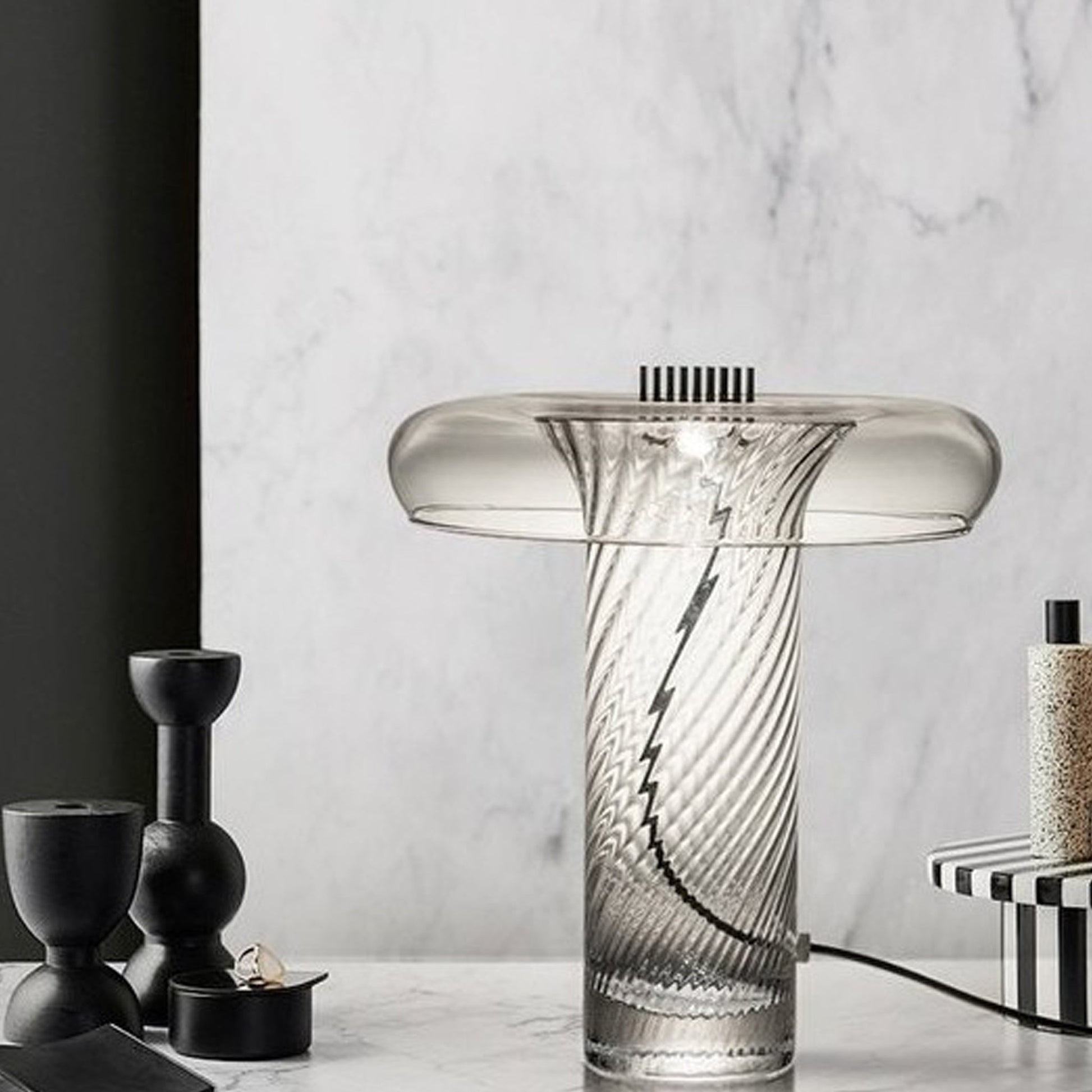 Tad Glass Table Lamp - IONS DESIGN | Dubai | UAE 