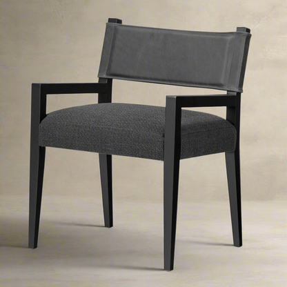 Iza Modern Leather Back Dining Armchair | IONS DEIGN | Dubai | UAE