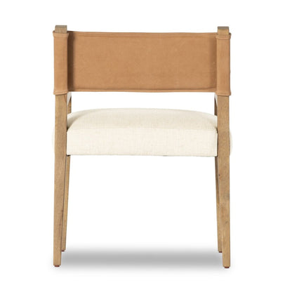 Iza Modern Leather Back Dining Armchair | IONS DEIGN | Dubai | UAE