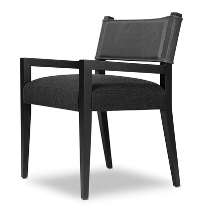 Iza Modern Leather Back Dining Armchair | IONS DEIGN | Dubai | UAE