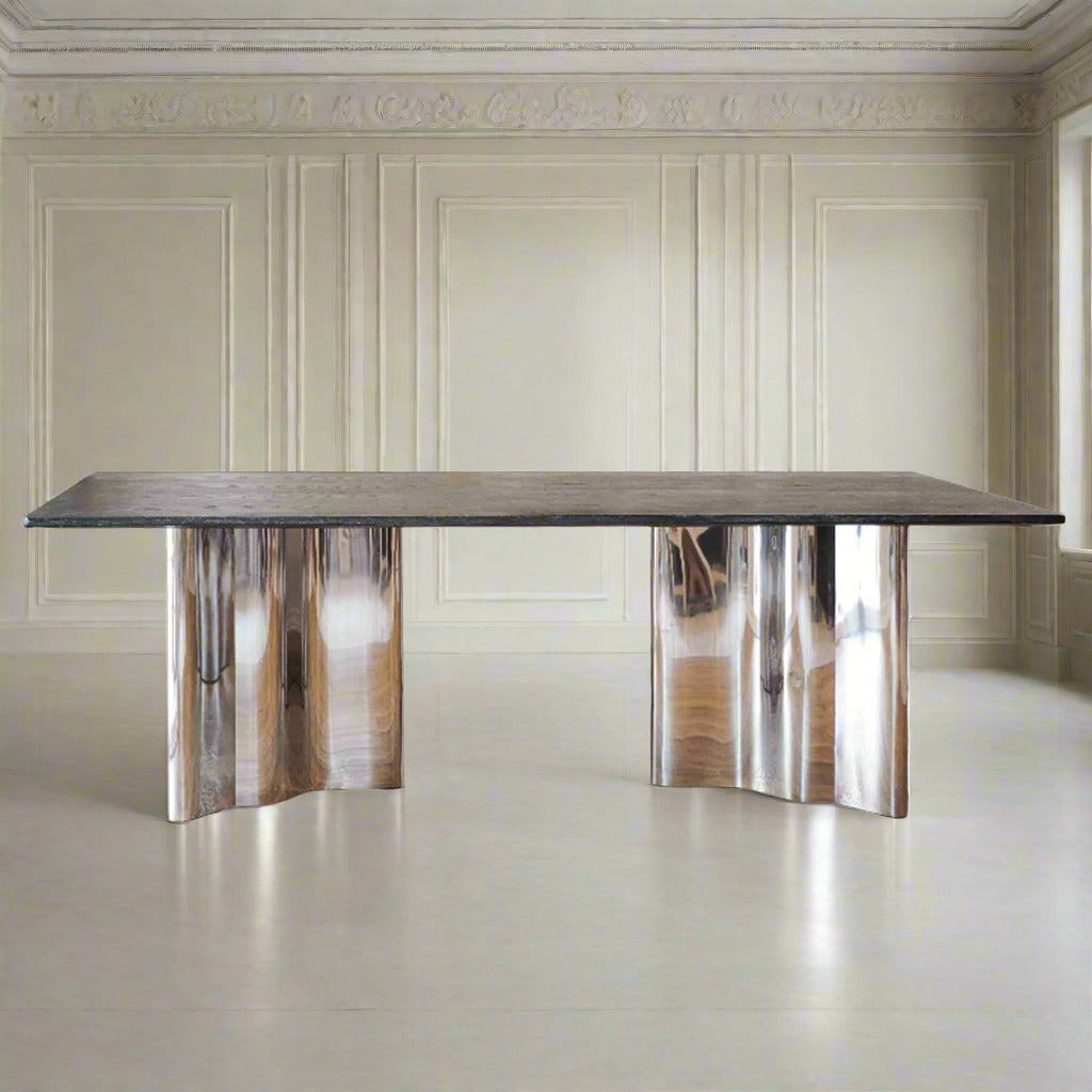 Jam Wood Top Table Dining Table | IONS DESIGN | Dubai | UAE