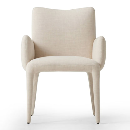 Jen Upholstered Dining Chair with Armrests | IONS DEIGN | Dubai | UAE