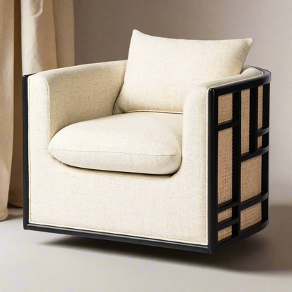 Kev Swivel Upholstered Chair | IONS DEIGN | Dubai | UAE