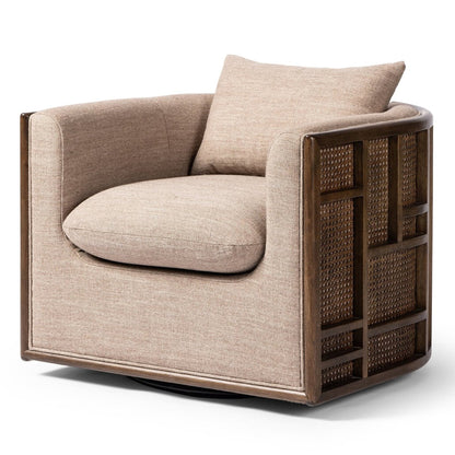 Kev Swivel Upholstered Chair | IONS DEIGN | Dubai | UAE