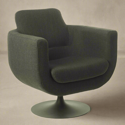 Kirk Modern Swivel Chair in Fabric | IONS DEIGN | Dubai | UAE