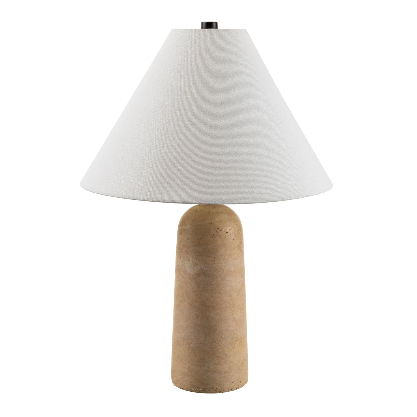 Laz Beige Travertine Table Lamp | IONS DEIGN | Dubai | UAE