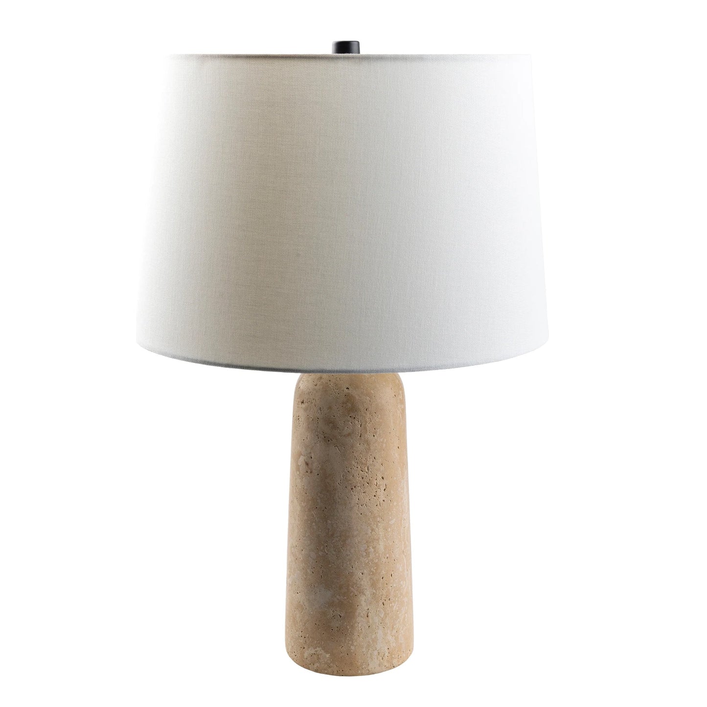 Laz Beige Travertine Table Lamp | IONS DEIGN | Dubai | UAE