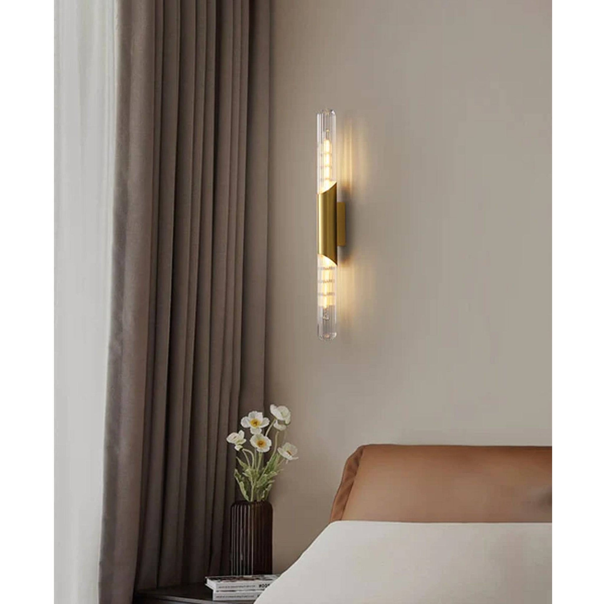 Luc Fluted Glass Wall Lamp | IONS DEIGN | Dubai | UAE