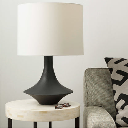 Mak Modern Table Lamp in Black Plaster | IONS DEIGN | Dubai | UAE