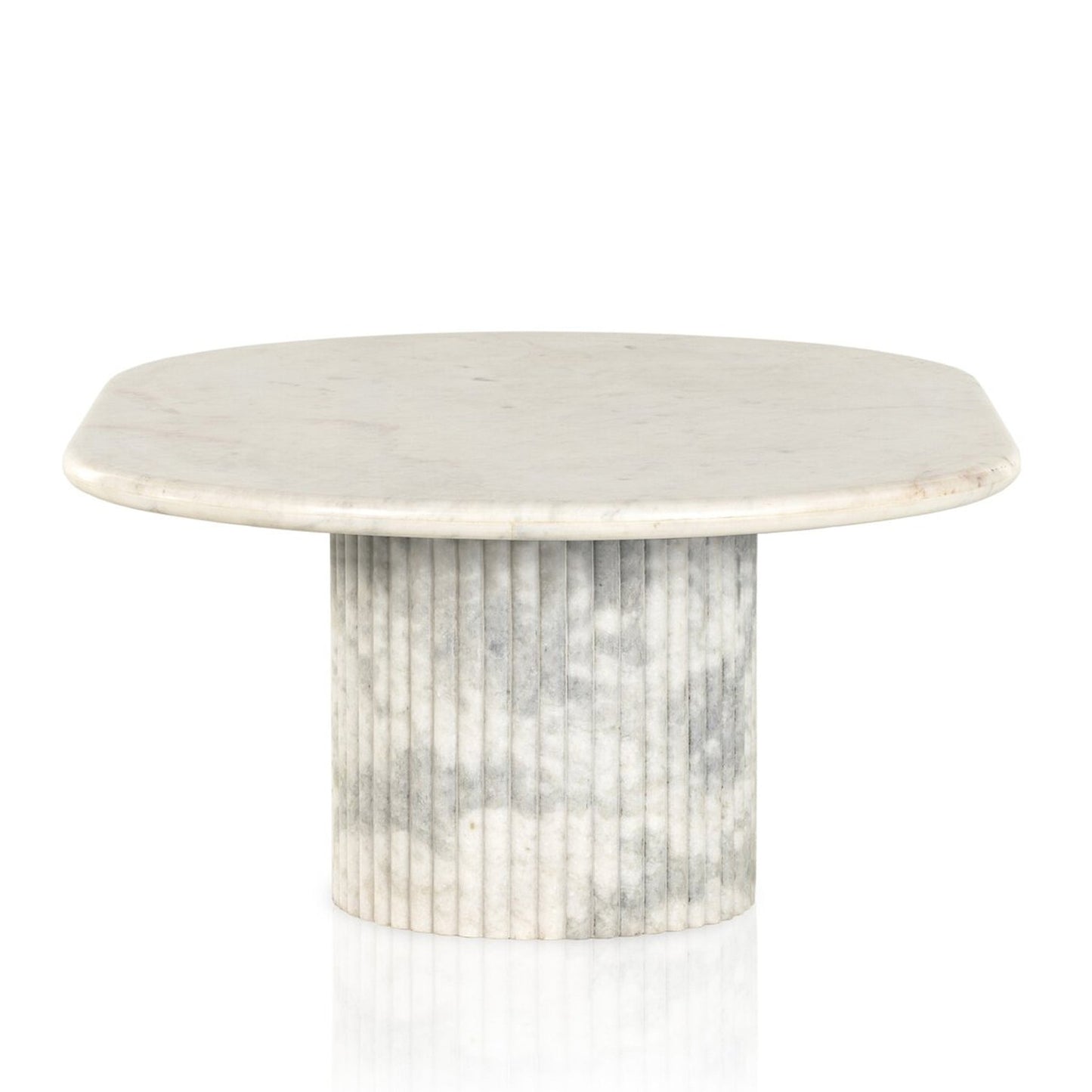 May Oval Coffee Table – Marble top | IONS DEIGN | Dubai | UAE