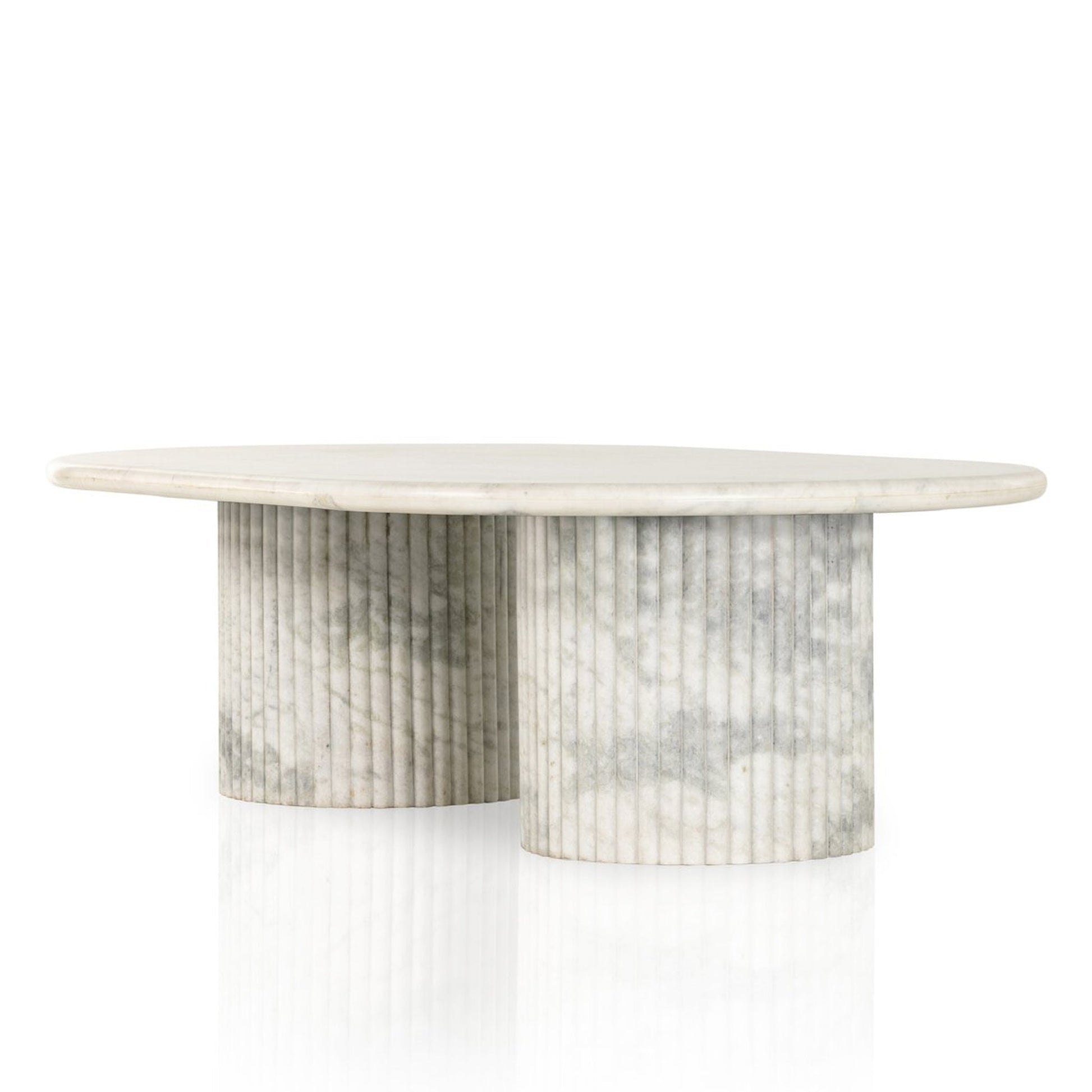 May Oval Coffee Table – Marble top | IONS DEIGN | Dubai | UAE