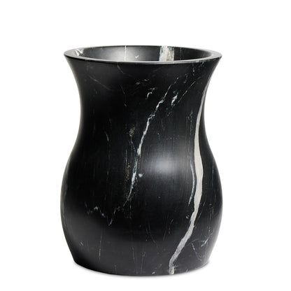 Nero black marquina marble vase - IONS DESIGN | Dubai | UAE 