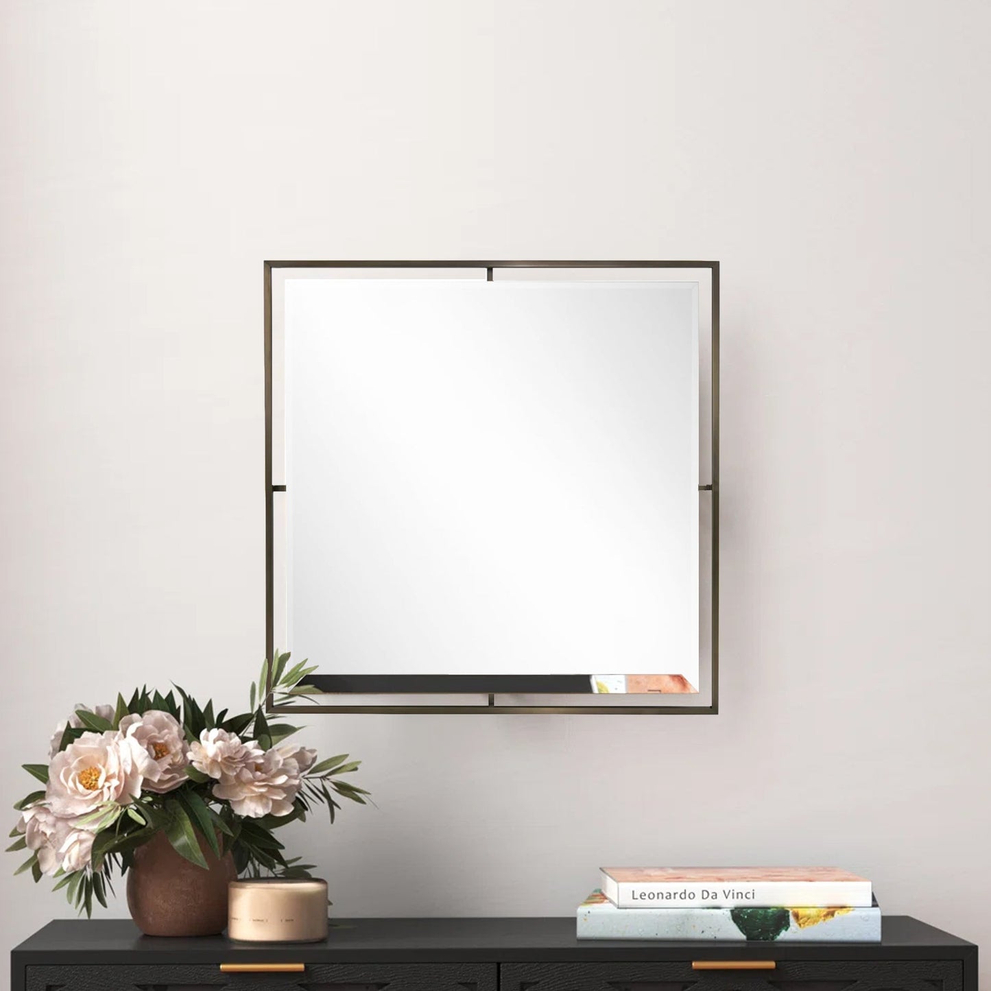 Nil Square Metal Frame Wall Mirror | IONS DEIGN | Dubai | UAE