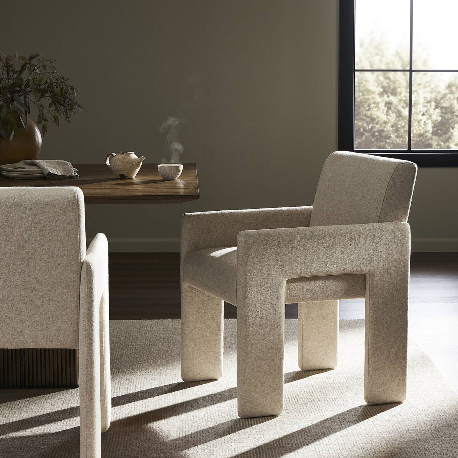 Noa Fabric Dining Chair | IONS DEIGN | Dubai | UAE