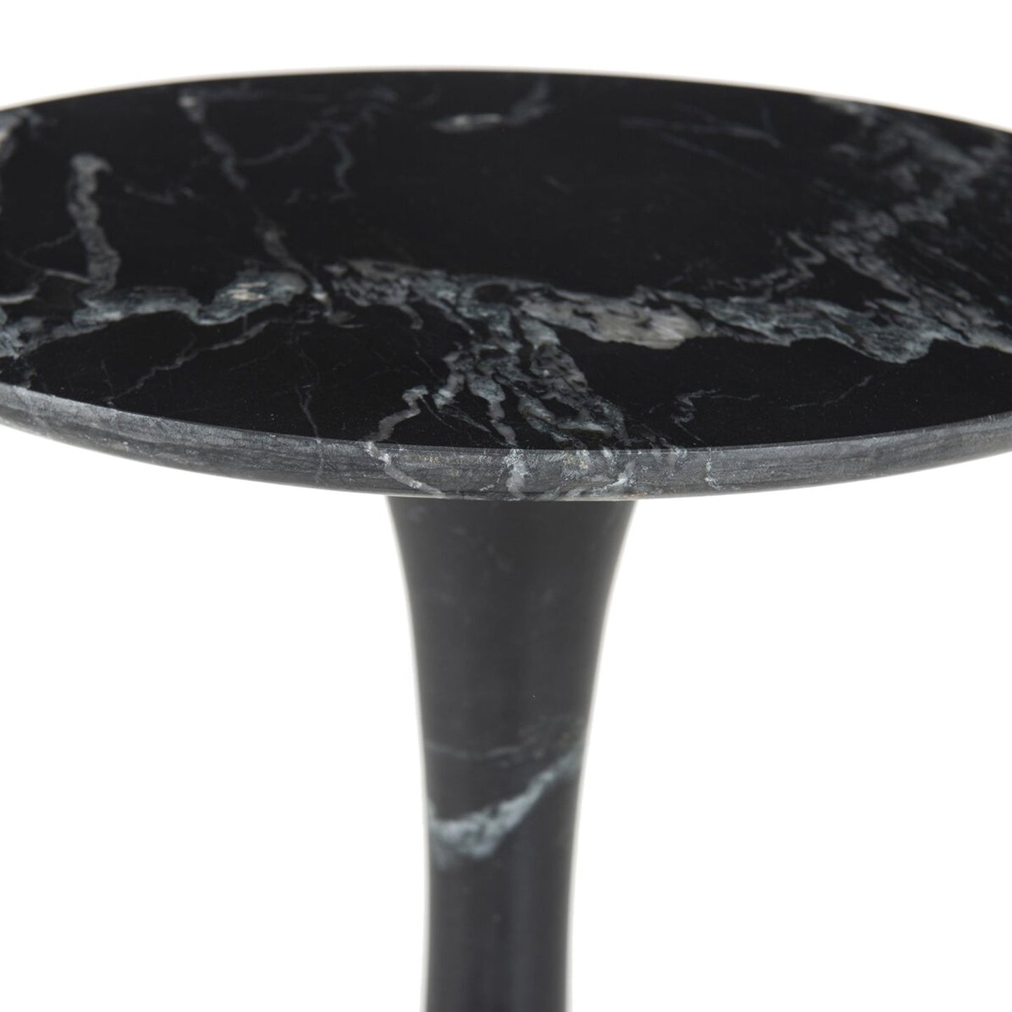 Oly Side Table in Black Marble | IONS DEIGN | Dubai | UAE