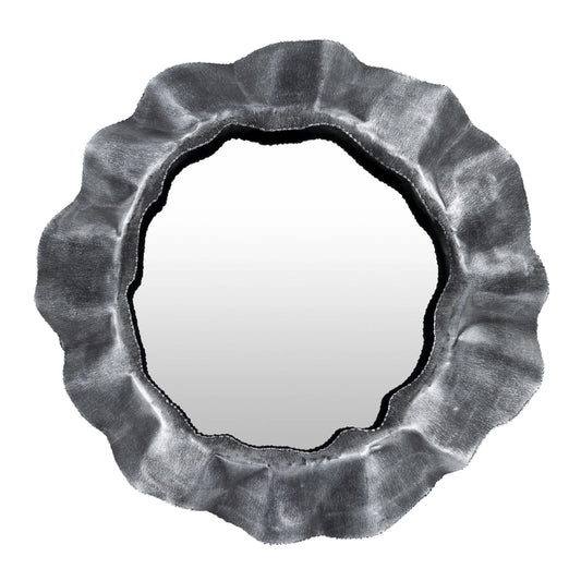 Pit Small Wall Mirror in Black Metal Frame | IONS DEIGN | Dubai | UAE