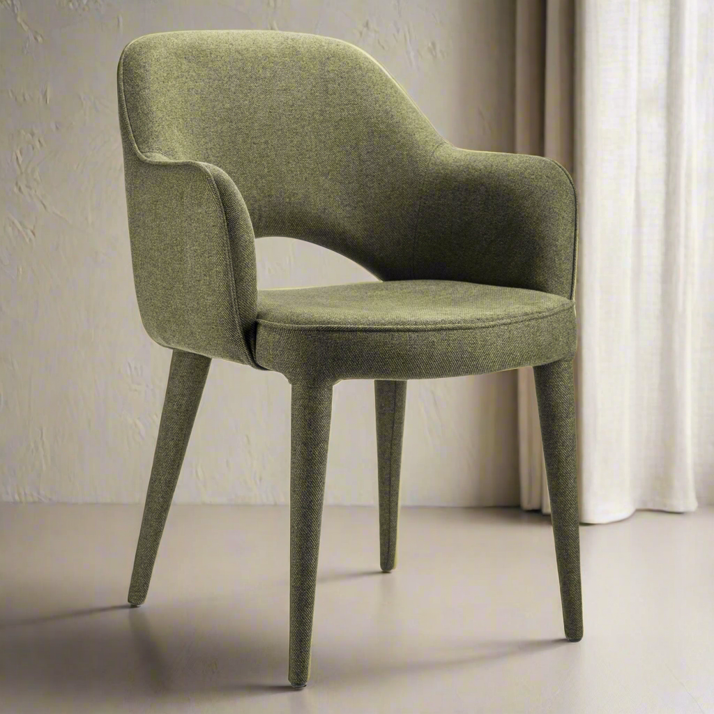 Cosy Upholstered Dining Room Armchair - IONS DESIGN | Dubai | UAE 