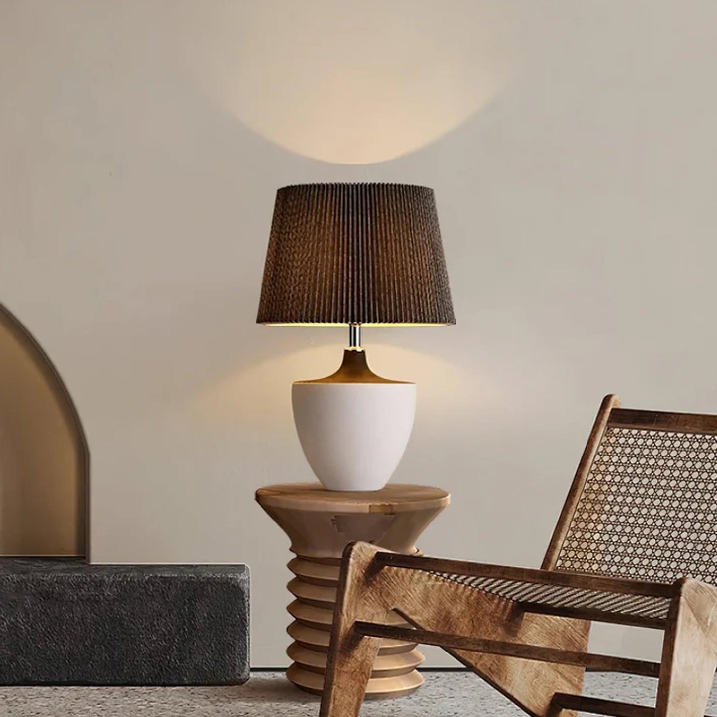 Pot Ceramic Table Lamp | IONS DEIGN | Dubai | UAE