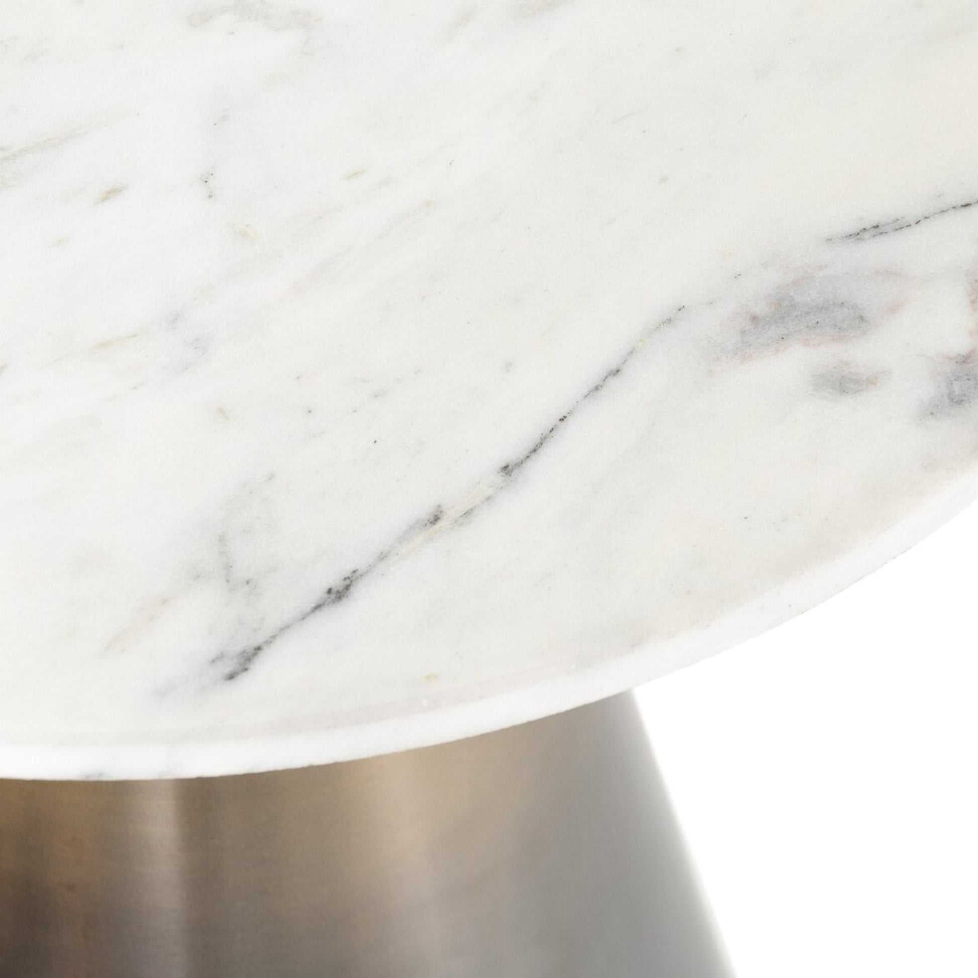 Raf White Marble Top Accent Table | IONS DEIGN | Dubai | UAE