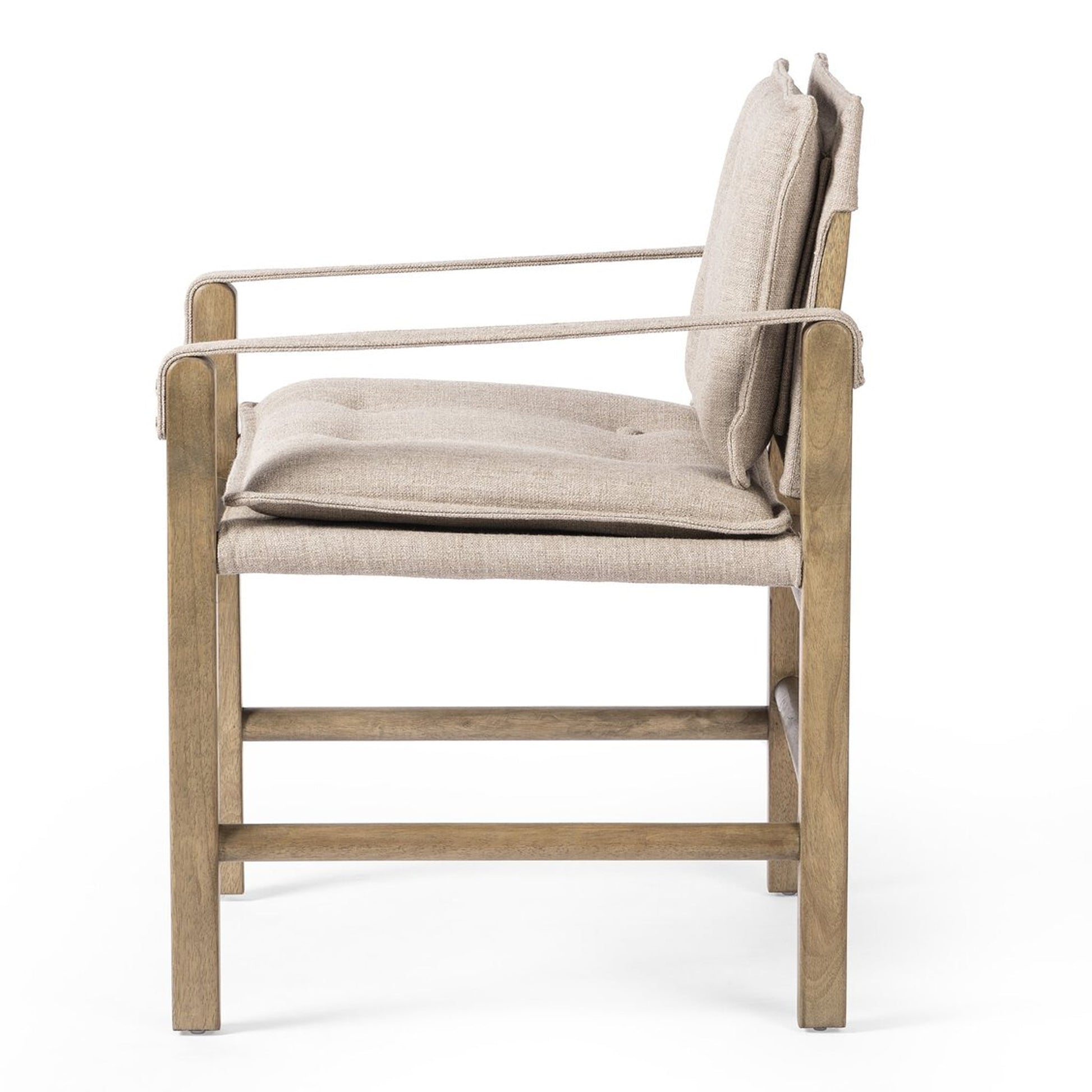 Ram Dining Armchair with Solid Wood Frame | IONS DEIGN | Dubai | UAE