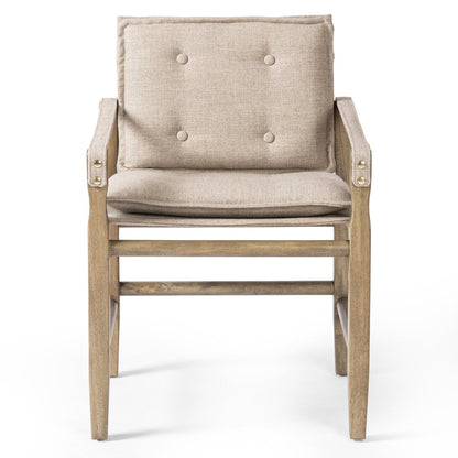 Ram Dining Armchair with Solid Wood Frame | IONS DEIGN | Dubai | UAE