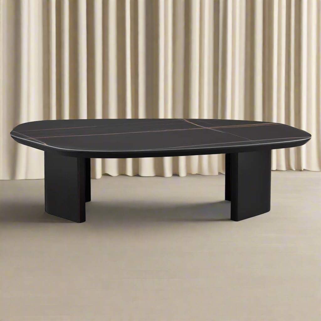 Rei Black Marble Coffee Table | IONS DEIGN | Dubai | UAE