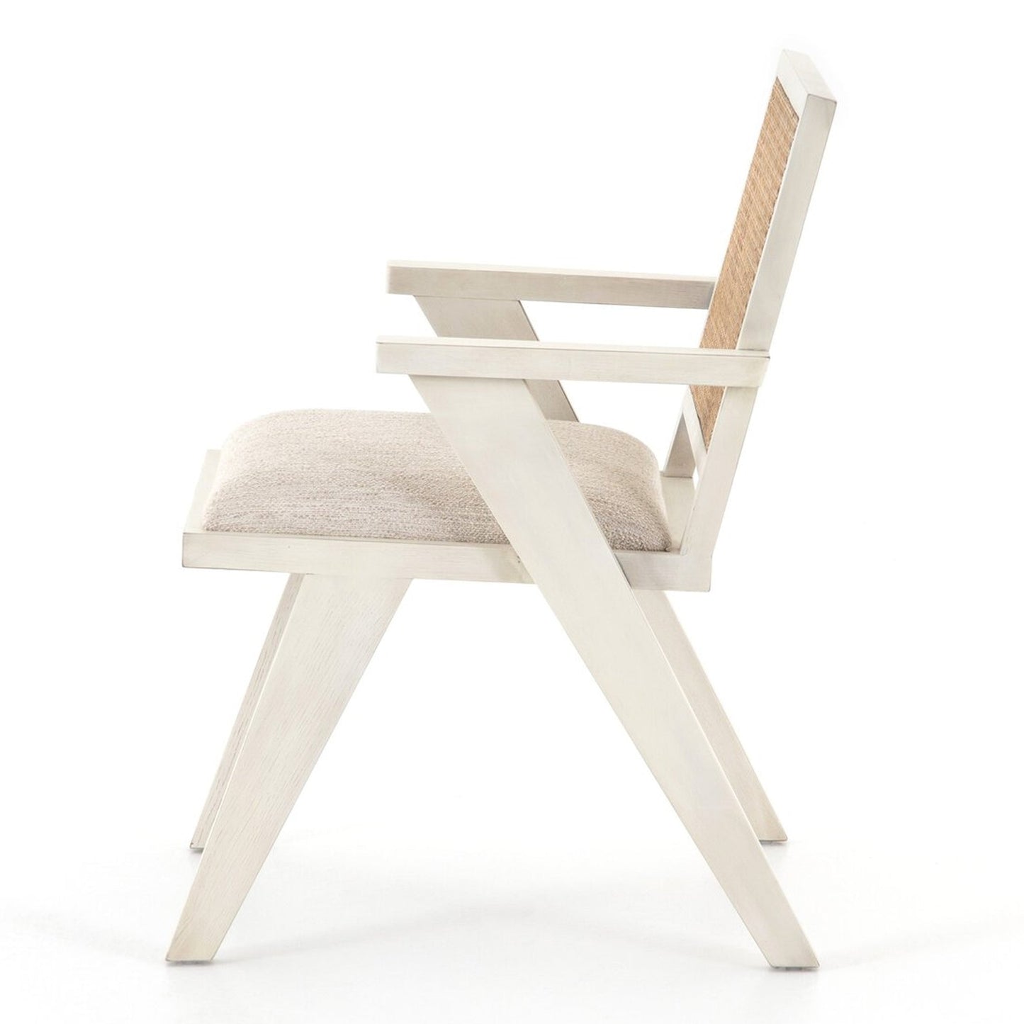  Ros Cane Back Dining Chair with Armrest | IONS DEIGN | Dubai | UAE