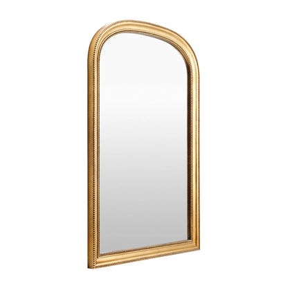 Roz Arched Wall Mounted Mirror – Antique Gold or Metallic Silver | IONS DEIGN | Dubai | UAE