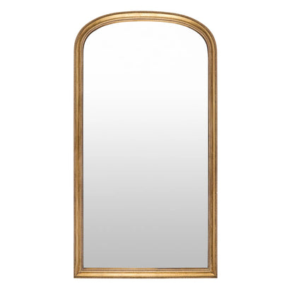 Roz Arched Wall Mounted Mirror – Antique Gold or Metallic Silver | IONS DEIGN | Dubai | UAE