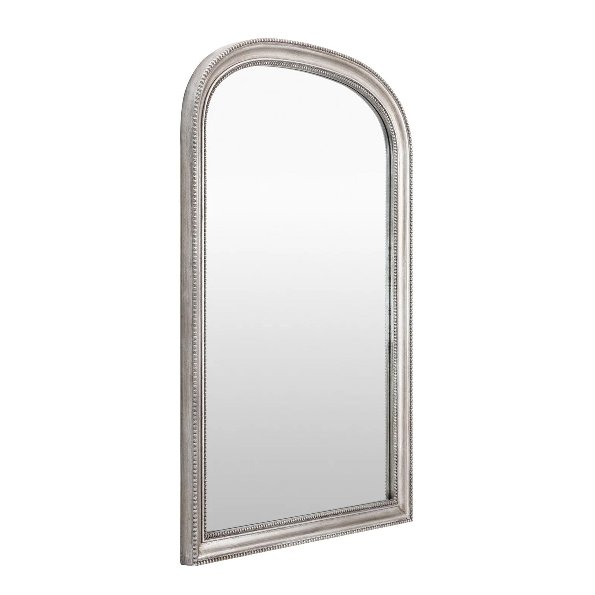 Roz Arched Wall Mounted Mirror – Antique Gold or Metallic Silver | IONS DEIGN | Dubai | UAE