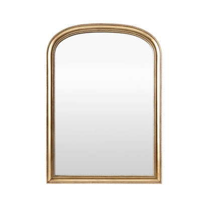 Roz Arched Wall Mounted Mirror – Antique Gold or Metallic Silver | IONS DEIGN | Dubai | UAE