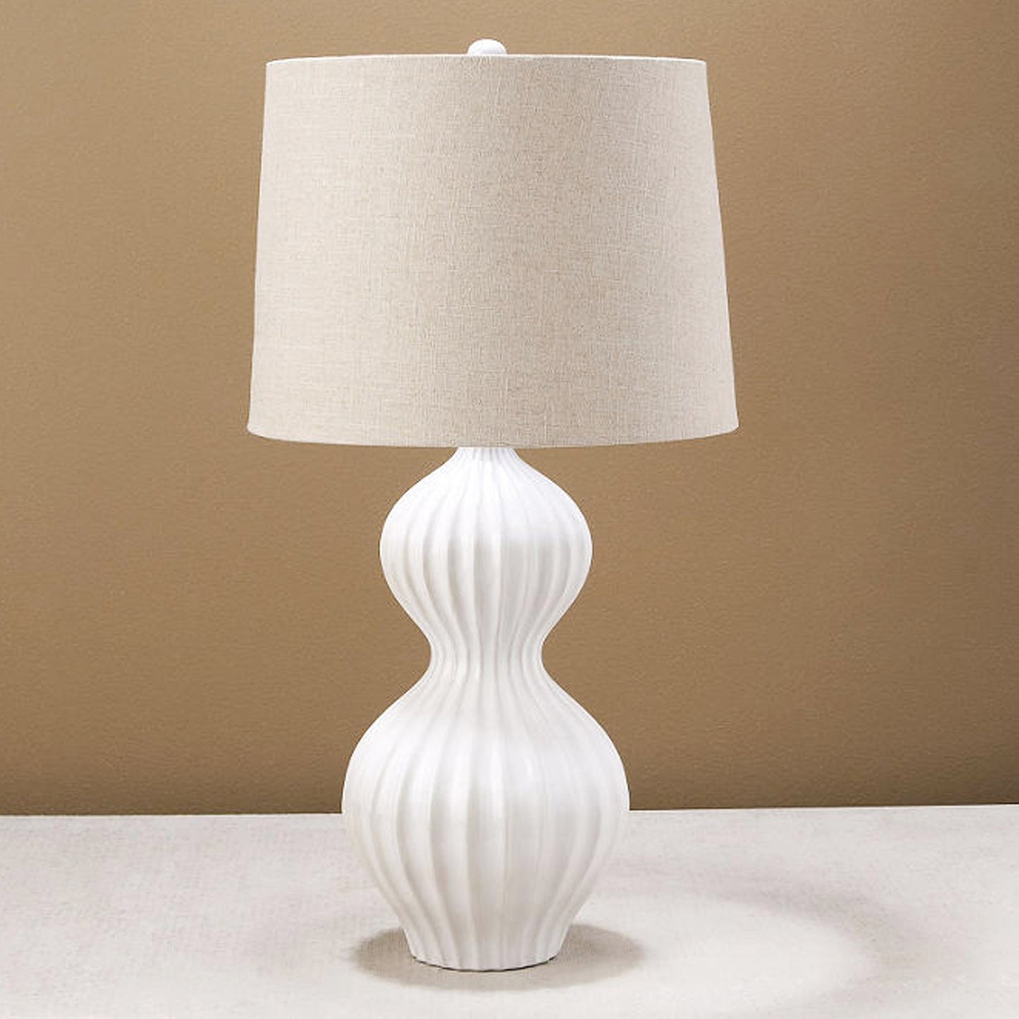 Sed Off White Ceramic Table Lamp | IONS DEIGN | Dubai | UAE