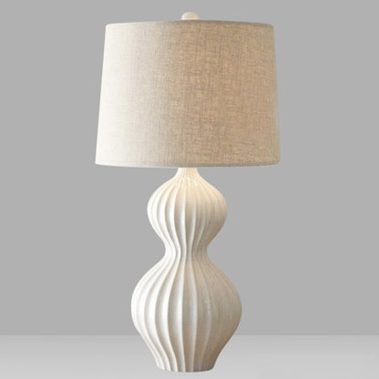 Sed Off White Ceramic Table Lamp | IONS DEIGN | Dubai | UAE